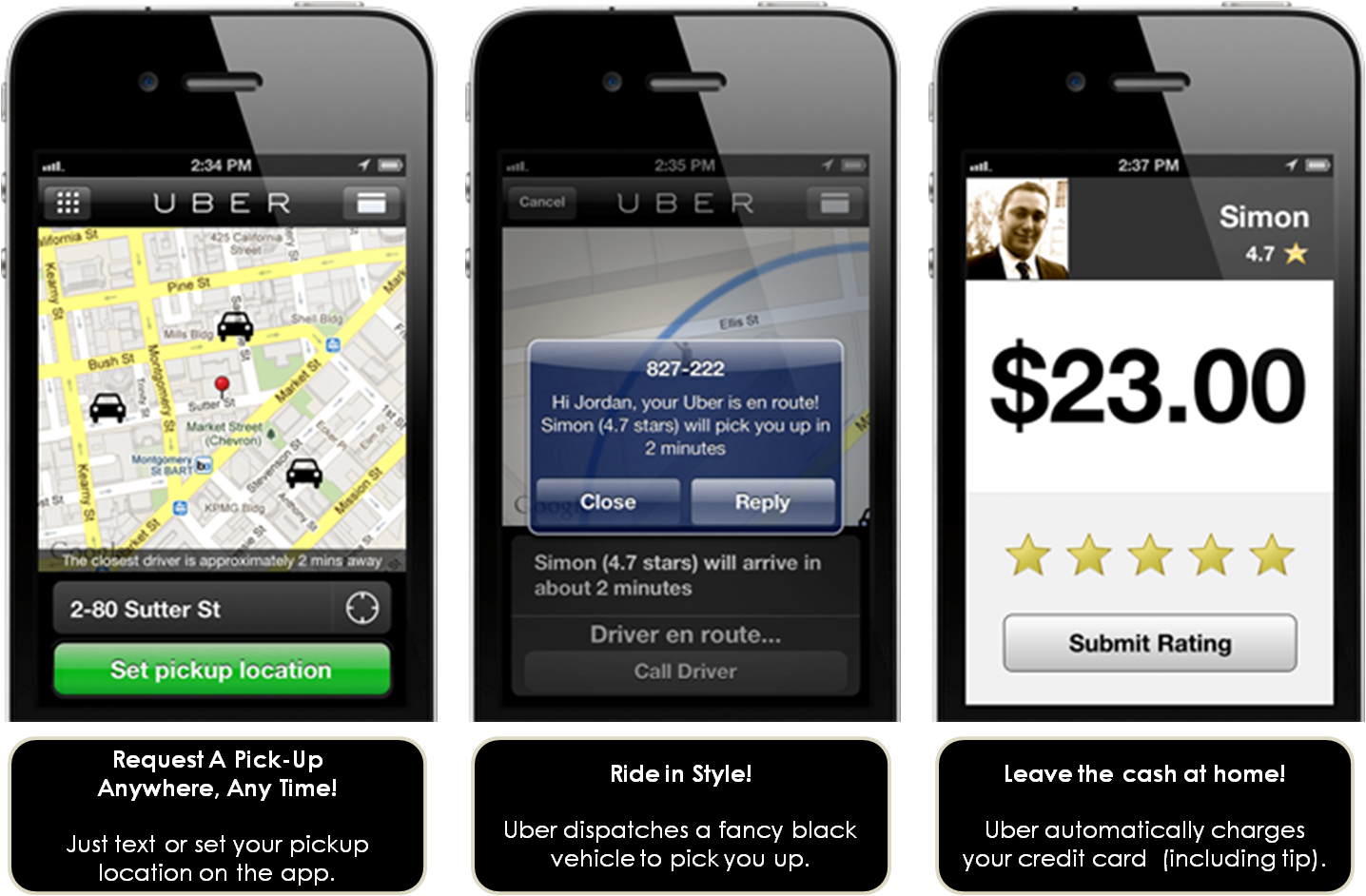 Uber, la aplicación de taxis que conquista diferentes ciudades - Hashtag